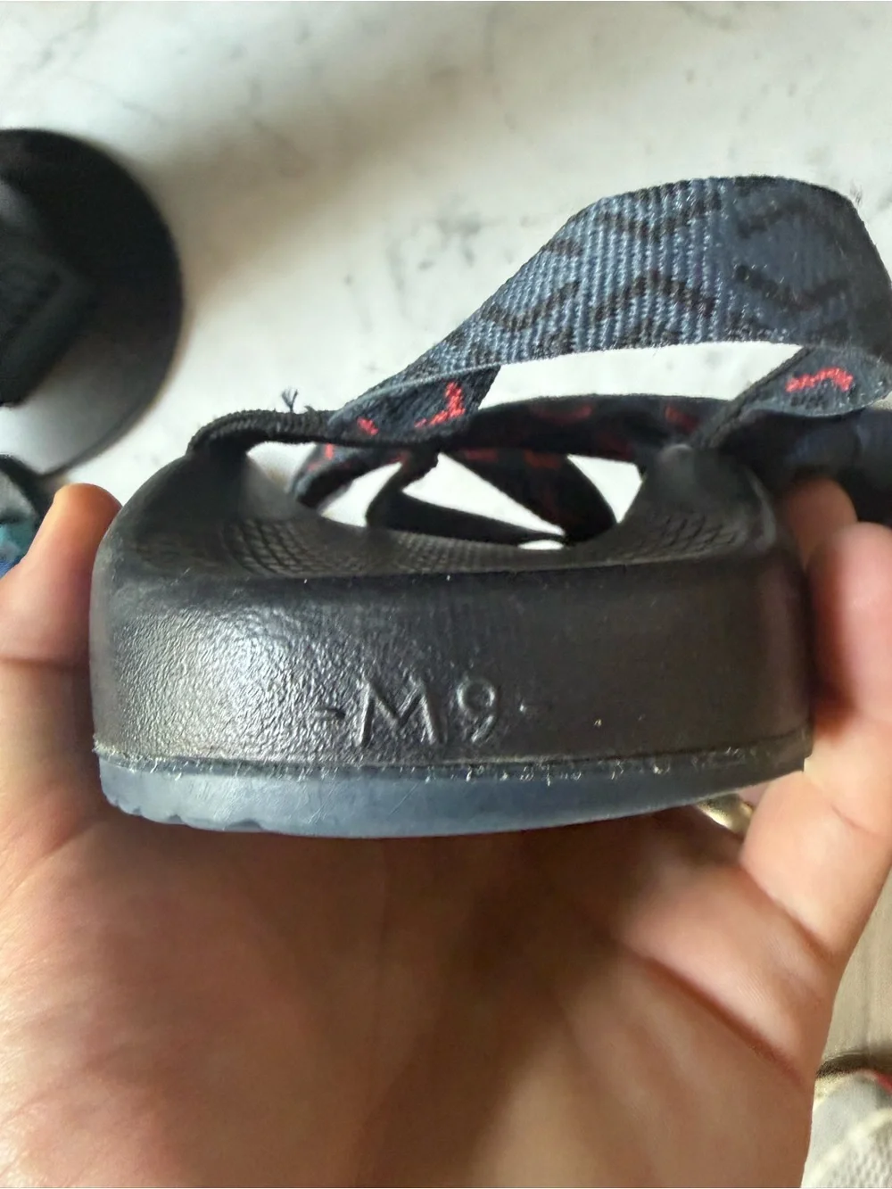 Chaco durable webbing
